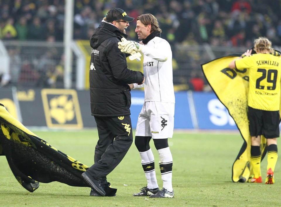 Kloppo und Roman Weidenfeller