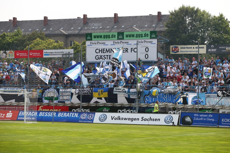 Der BVB II war unlängst noch in Chemnitz