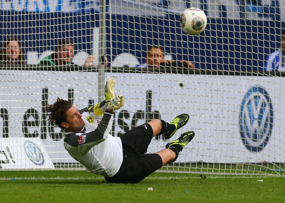 Weidenfeller saves