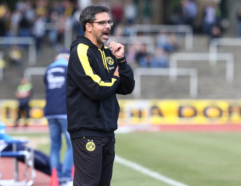 Angefressen nach dem Spiel gegen SC Wiedenbrück: David Wagner