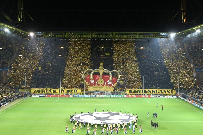 Choreo gegen Arsenal