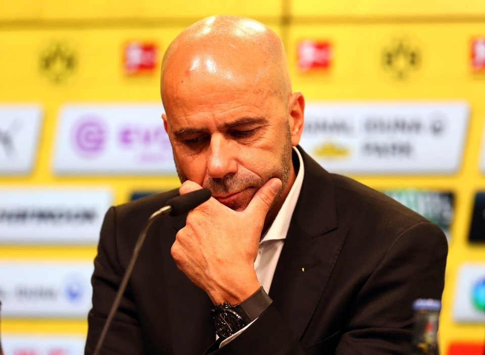 Peter Bosz ratlos