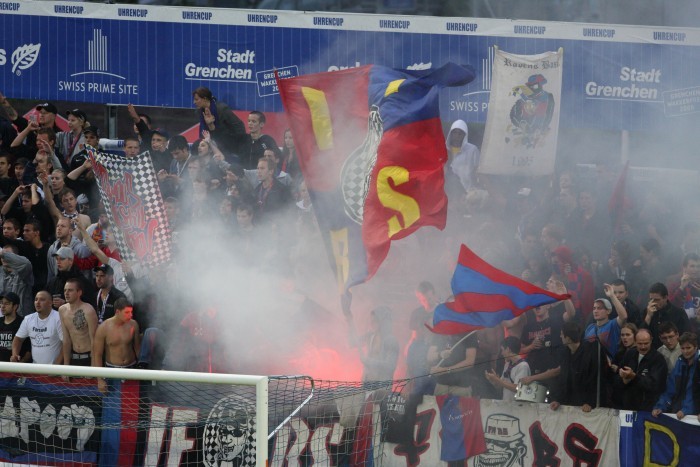 Die Fans von Basel (Bild von 2008)