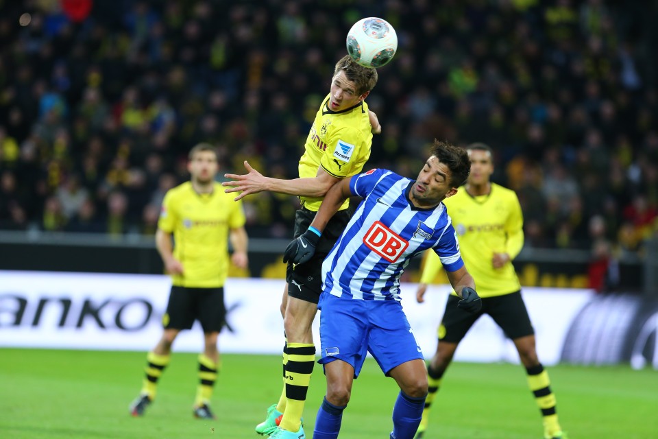 Duell zwischen dem BVB und Hertha BSC im Westfalenstadion