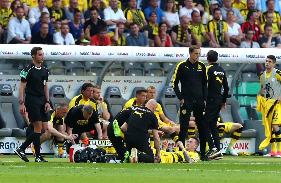 Verletzungen im Fußball sind an der Tagesordnung