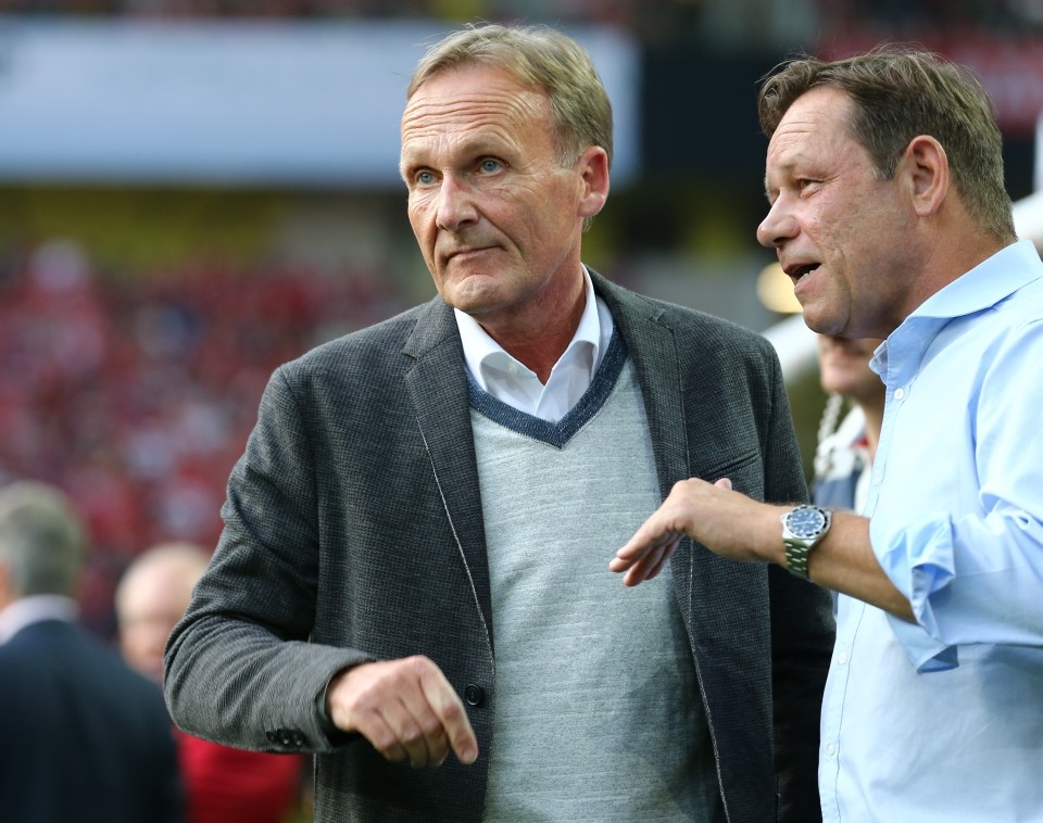 Dr. Hockenjos mit Aki Watzke