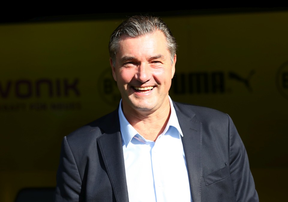 Hat gut lachen - Michael Zorc, seit 21 Jahren Sportmanager beim BVB