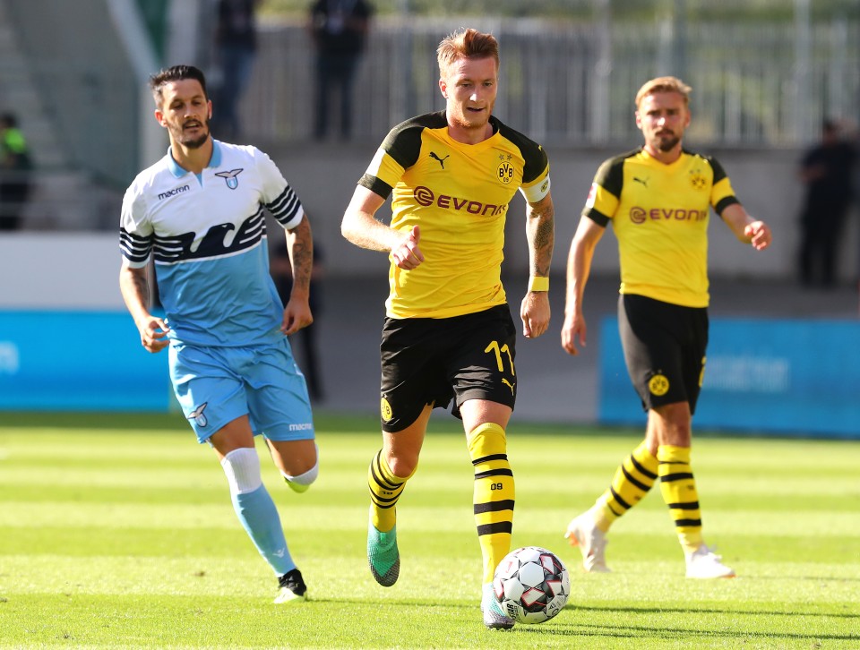 Der letzte Torschütze gegen Lazio auf deutschen Boden: Marco Reus beim Testspiel gegen Lazio 2018