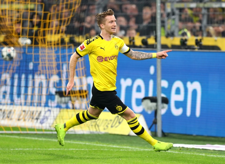 Er ist wieder da - Marco Reus (beim Spiel gegen Gladbach)